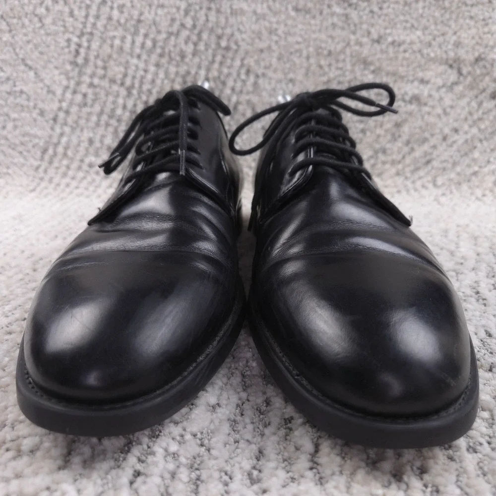To Boot New York Shoes Mens Size 11 Cap Toe Black Dress Lace Up Leather Oxford